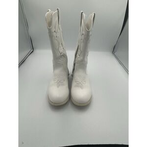 IUV Girls White Cowboy Boots Size 2